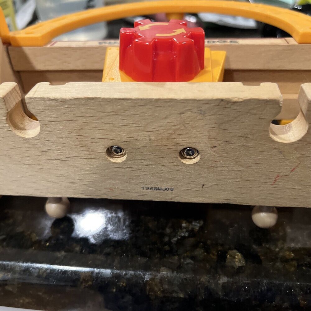 Pre Owned Wooden Rumbling Bridge For The Thomas Train System - Picture 3 of 5